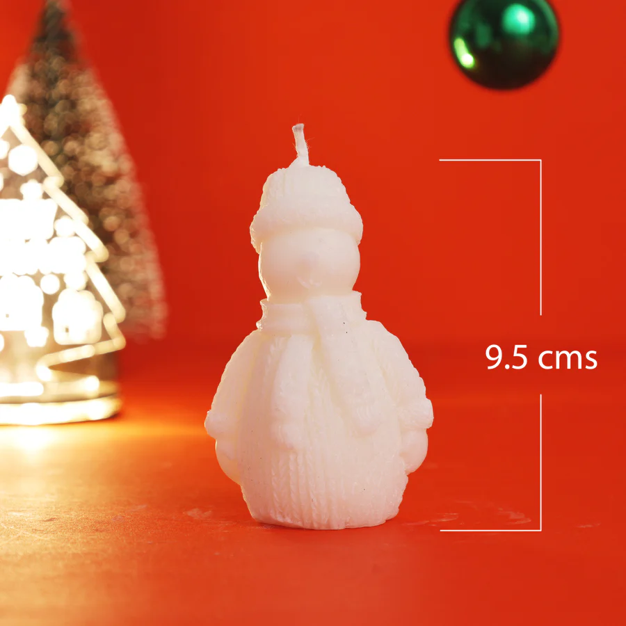 Snowman Candle - Image 4