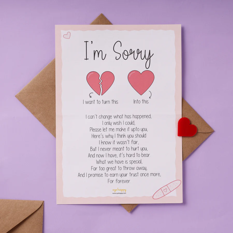 Sorry Letter