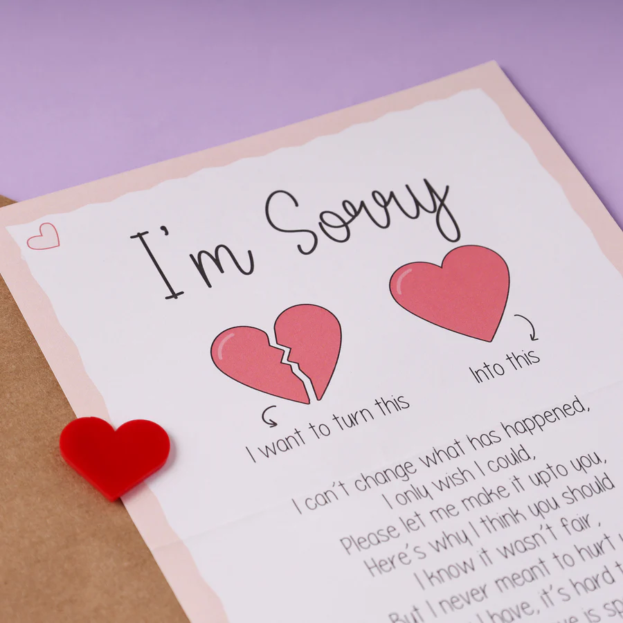 Sorry Letter - Image 2