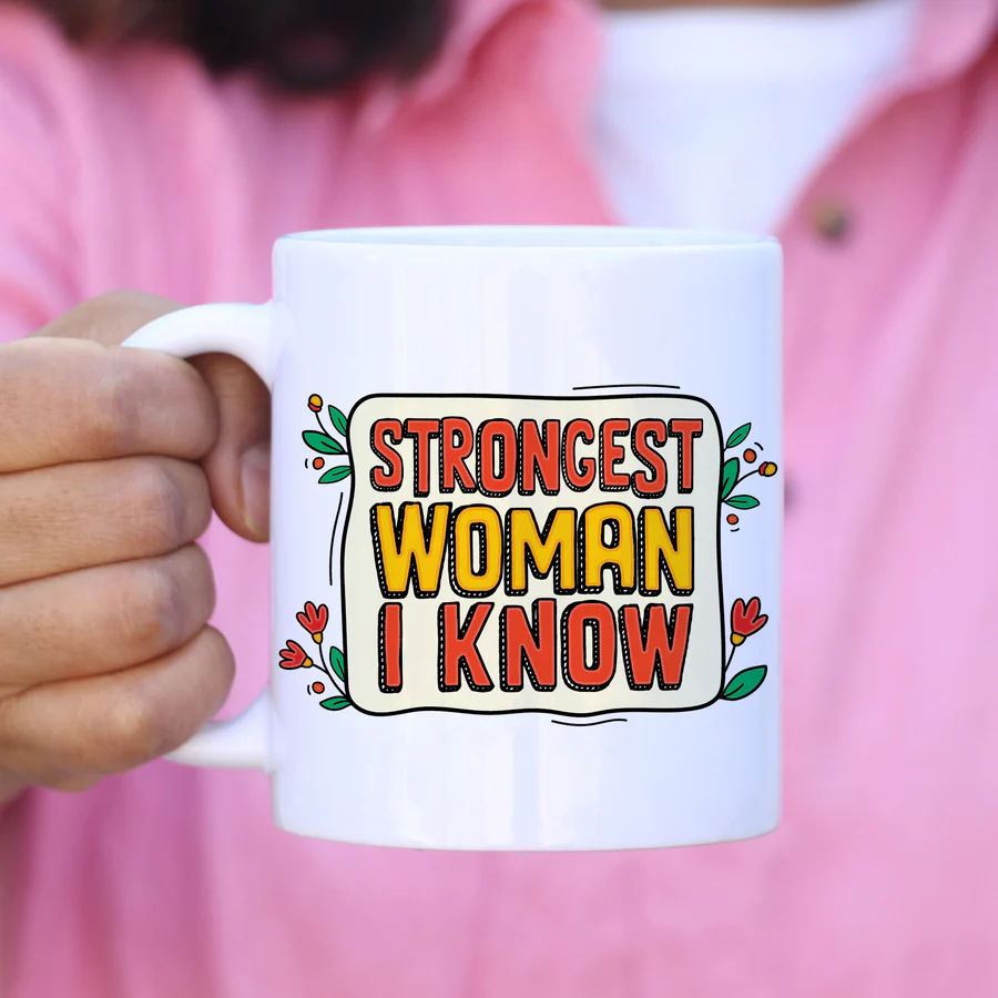 Strongest Woman Mug - Image 2
