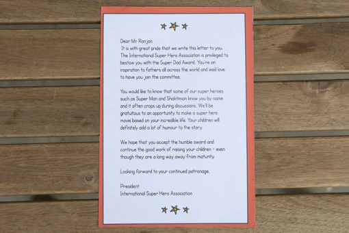 Super Dad Award - Image 2