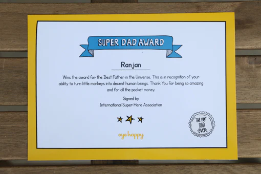 Super Dad Award - Image 4