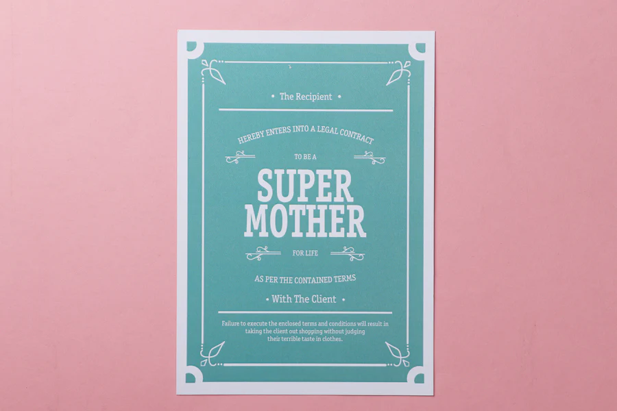 Super Mom Contract - Image 2