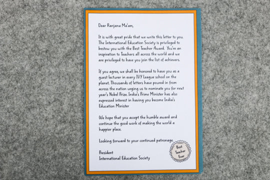 Super Teacher Award - Image 3