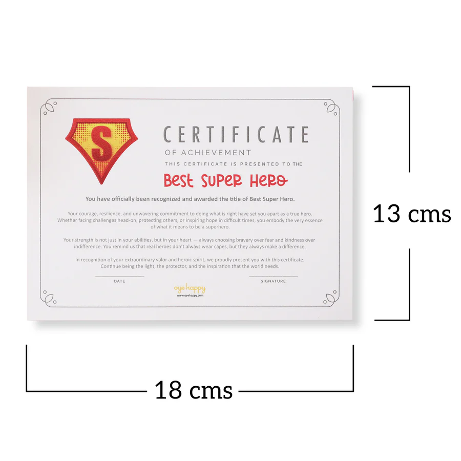 Superhero Certificate - Image 5