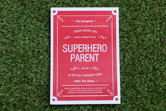 SuperHero Parent Contract - Image 2