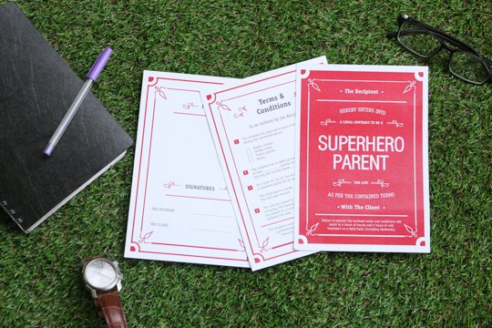 SuperHero Parent Contract - Image 5