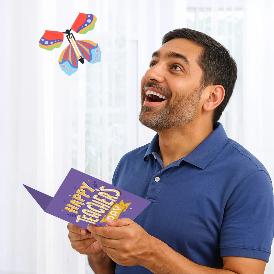 Teacher's Day Butterfly Card (Set of 3)
