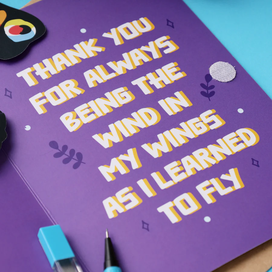 Teacher's Day Butterfly Card (Set of 3) - Image 4
