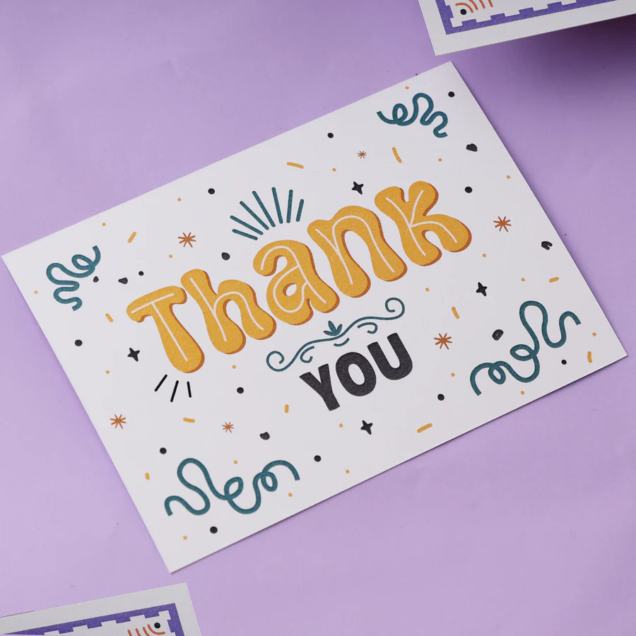 Thank You Cards - (Set of 5) - Image 3