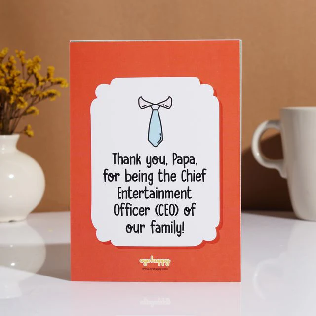 Thank You Cards for Dad Set of 5 - Image 3