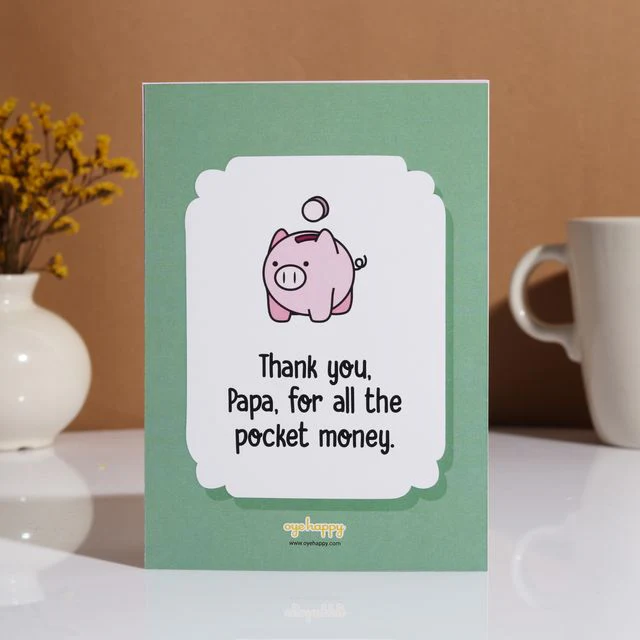Thank You Cards for Dad Set of 5 - Image 4