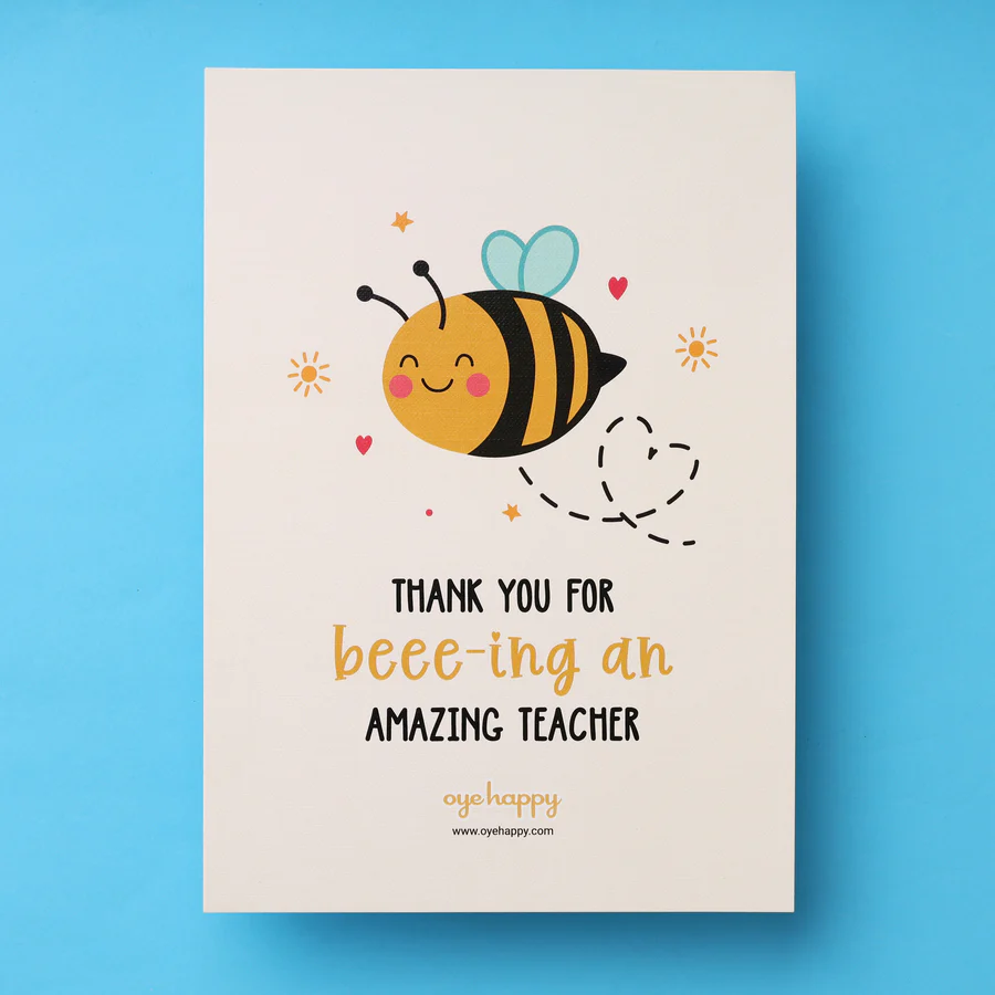 Thank you for bee-ing card (Set of 5) - Image 4