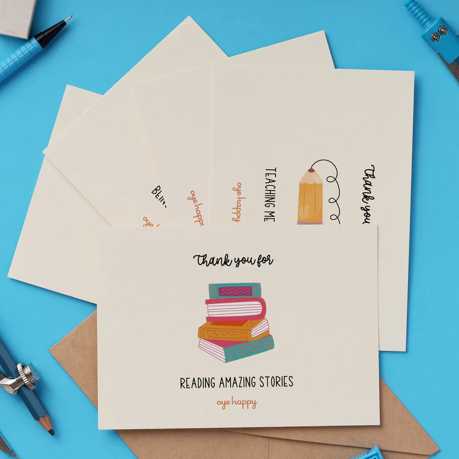 Thank You Teacher Cards (Set of 3) - Image 8