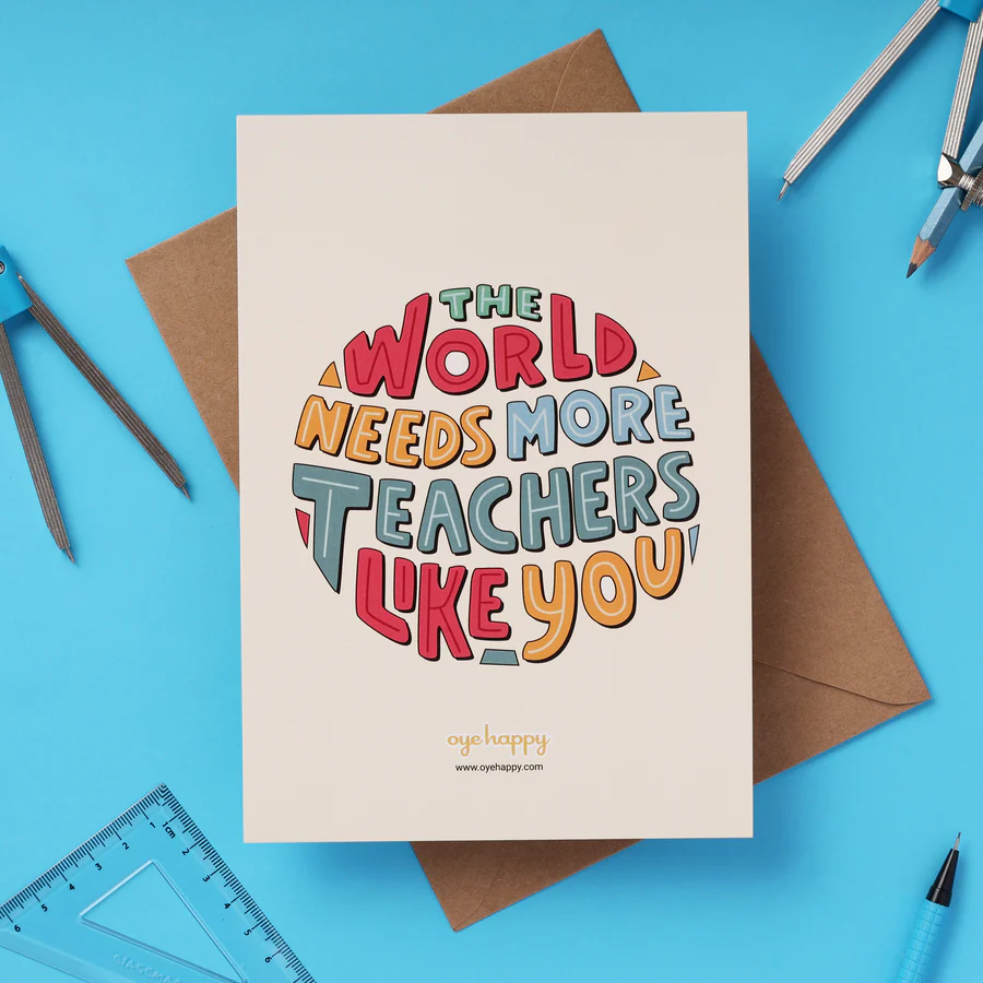 The World Needs More Teachers Like You (Set of 2)