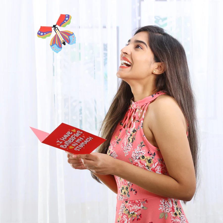 Valentine Butterfly card