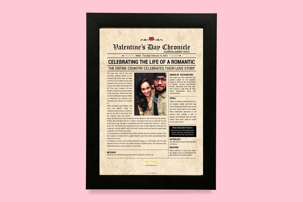 Valentine's Day Article (with acrylic glass) - Image 3